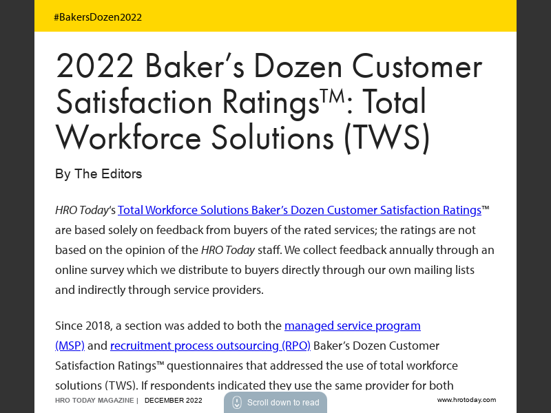 December 2022Total Workforce Solutions Bakers Dozen